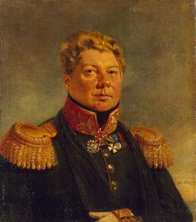 Fyodor Evstafievich Knyper (1768 – 02.04.1850) russischer General von George Dawe